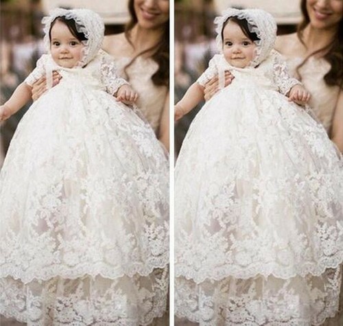 vintage baptism dress